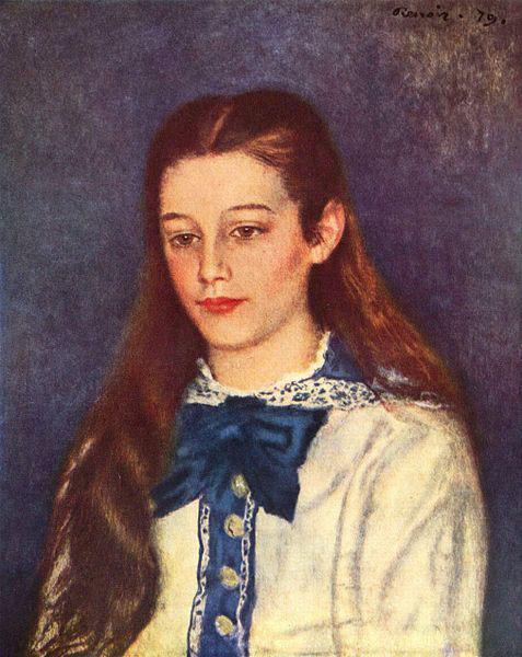 Pierre-Auguste Renoir Portrat der Therese Berard Sweden oil painting art